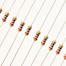 1500Pcs 1/4W 5% Carbon Film Resistor 75 Values Assorted Kit 1 ohm~10M ohm Range