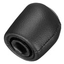 Car Gear Stick Shift Knob Cap 6 Speed Black Leather for Renault