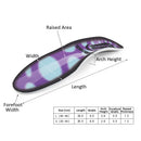 High quality EVA Flatfoot Orthotic Insole Arch Support 2.5cm Orthopedic Silicone Insoles Foot Care