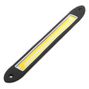 2PCS COB LED Car DRL Daytime Running Lights Driving Turn Fog Lamp Waterproof 12V Dual Color 27cm