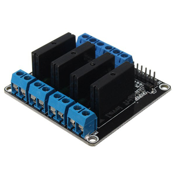 5V 4 Channel SSR G3MB-202P Solid State Relay High level Trigger Module For