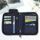 IPRee Card Holder Oxford Cloth Minimalist Short Payment Document Pack Travel Package Ticket Cash