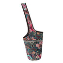 Fashion Printed Canvas Yoga Bag With Large Capacity Pocket Fit Most Yoga Mats