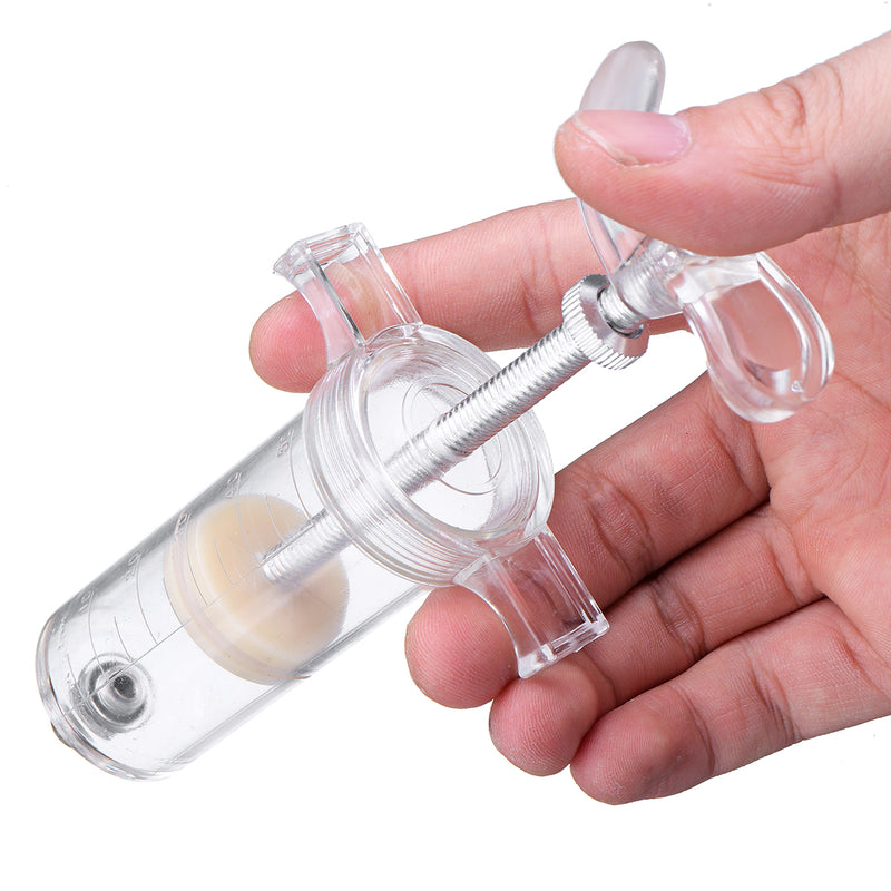 50cc Re-usable Injector Livestock Sheep Goat Cattle Drencher Adjust Dose Syringe
