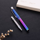 X079 1 Piece Metal 1.0mm Diamond Ballpoint Pen Crystal Color Quick Sand Smooth Writing Pens for Office School Supplies Stationery