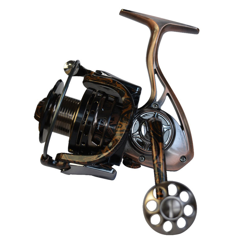 Fishdrops BA4000/6000 5.5:1/4.7:1 7+1 BB Spinning Fishing Reel Full Metal Body Fishing Wheel