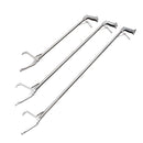 Snake Stick Grabber Reacher Catcher Reptile Tongs Wide Jaw Handle 2.5FT 3.3FT 4FT