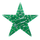 3pcs DIY Green Light LED Flash Kit With Battery Box Pentagram Light Star Light Kit