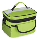 28x17x18cm Oxford Lunch Tote Cooler Backpack Insulated Picnic Bag for Camping Travel