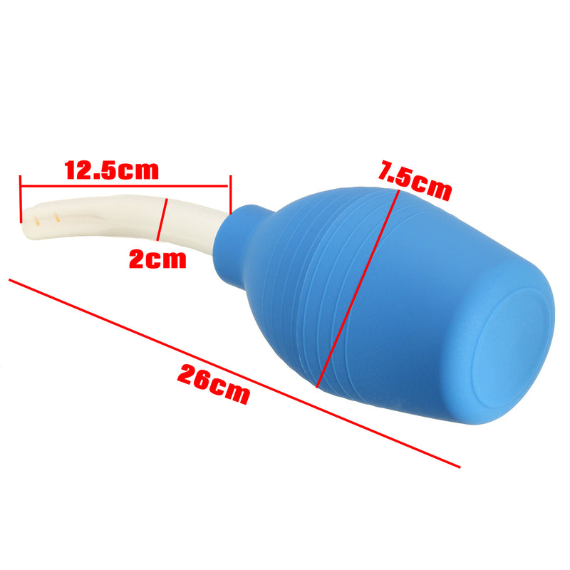 310ml Anal Vaginal Bulb Douche Colonic Irrigation Rubber Enema Rectal Syringe Cleaner