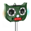 Bakeey Solar Ultrasonic Mousetrap Insect Mosquito Outdoor LED Flashing Animal Repeller