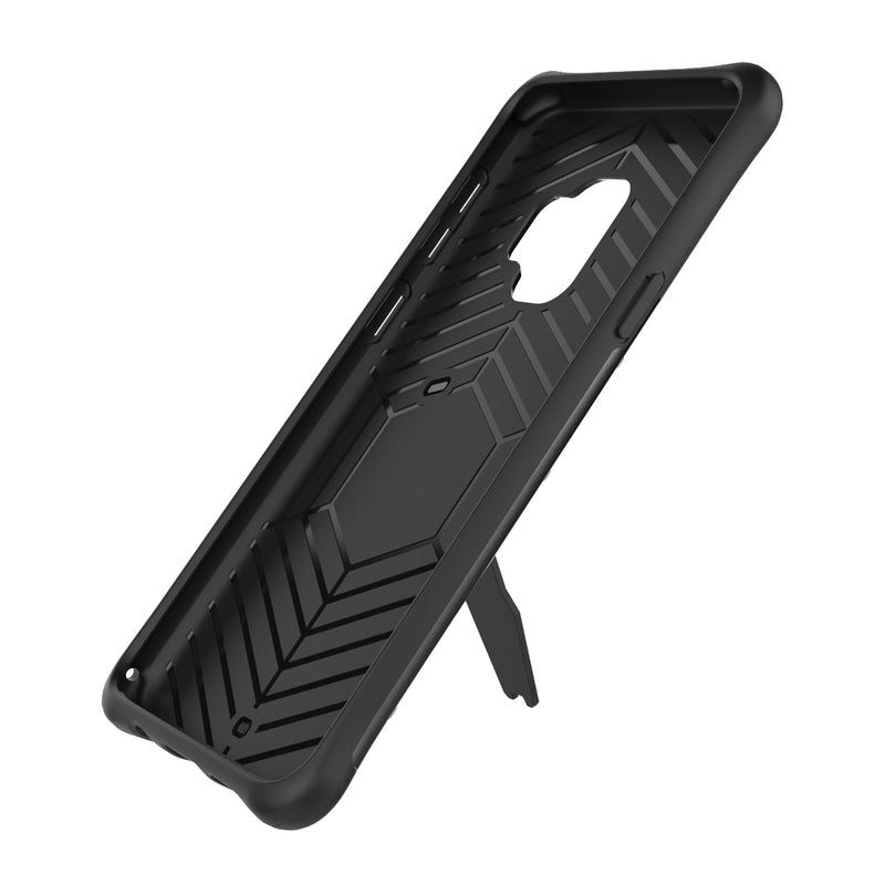 Bakeey Armor Rotating Kickstand PC TPU Protective Case for Samsung Galaxy S9