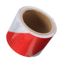 3M Red White Night Safety Reflective Tape Warning Conspicuity Tape Film Sticker