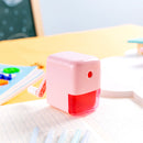 XIAOMI Ecosystem Deli 71158 Plastic Manual Pencil Sharpener Automatic Feeding Hand Crank Pencil Cutter Office School Students Stationery Supplies