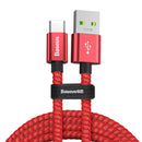 Baseus 5A Super Charge VOOC Dash Charge Type C Data Cable For Huawei Mate 20 OPPO Find X Oneplus 6