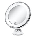 Portable 10x Magnifying Makeup Vanity Mirror Cosmetic Beauty Bathroom Mirror LED Light Makeup Vanity Mirror