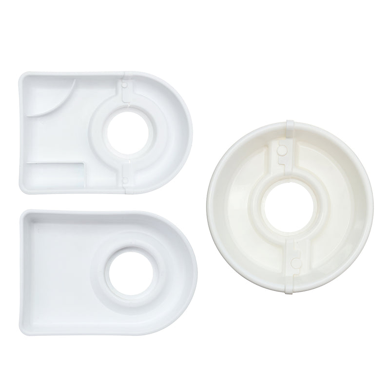 ABS Plastic Pottery Container Wheel Ceramic Machine Basin Pulling Machine Basin Craft Tool Parts Fittings