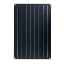 30W Waterproof Solar Panel Matte Texture Car Emergency Charger WIth 4 Protective Corners Dual USB+DC