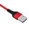 USAMS US-SJ335 U29 Micro USB LED Magnetic Braided Fast Charging Cable 1M For Tablet Smartphone