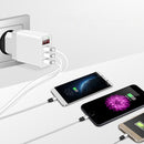 Bakeey 3.1A LED Display 3 USB Ports EU Plug Fast Travel Wall Charger For iPhone 11 Pro Max Xs 8 Plus S8 Xiaomi 6