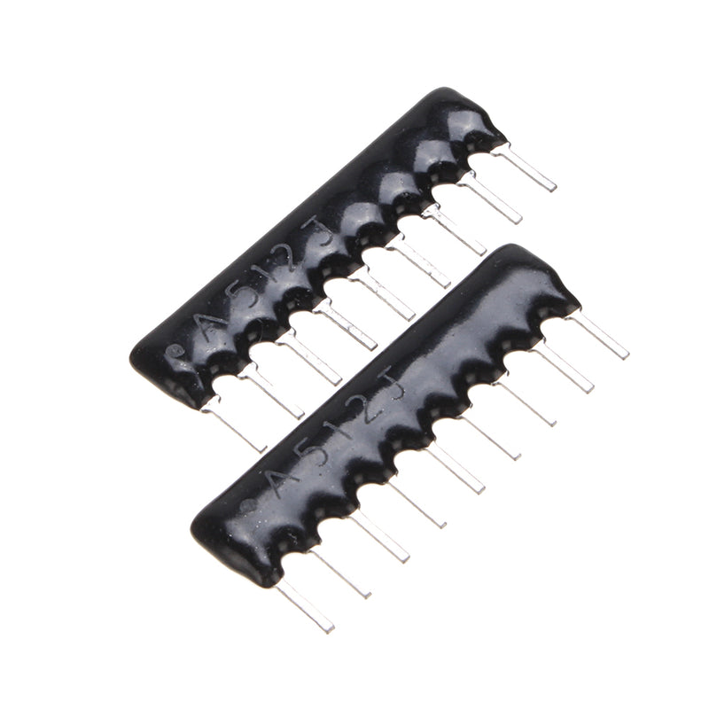 30pcs DIP Exclusion Network Resistor Array 9Pin 5K1 5.1K ohm A512J 5.1KR Resistance