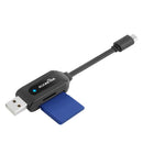 Rocketek OTG03 USB 2.0 Micro USB to SD TF OTG Card Reader Charge Cable for Android Phone