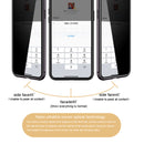 Bakeey Huawei P30 Pro Anti-peeping Magnetic Adsorption Metal 5D Double-sided Tempered Glass Protective Case