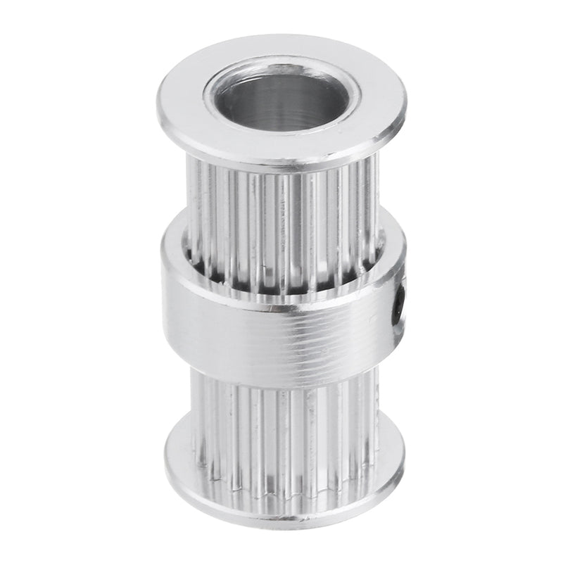 20T 8mm Bore Alloy Double Headed Timing Pulley for 6mm Width Timing Belt