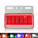 CNSUNNYLIGHT 24V 6D Trunk LED Side Marker Lights Warning Signal Fog Parking Lamp for Trailer Lorry