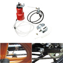 Motorcycle Chain Lubricator Oiler Maintenance Set Motor Bike Lubricant Grease Lubrication