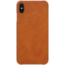 Nillkin Protective Case For iPhone XS Max 6.5"  PU Leather Card Slot Flip Cover