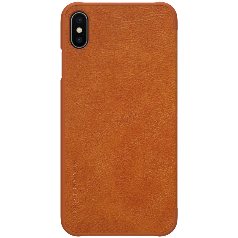 Nillkin Protective Case For iPhone XS Max 6.5"  PU Leather Card Slot Flip Cover