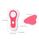 Electric Chest Enlarger Massager Magnet Breast Enhancer Vibrating Enhancement w/2 Chest Pads