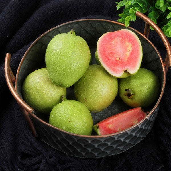 Egrow 30 Pcs/Pack Guava Seeds Tropical Sweet Fruit Tree Plants Seed for Garden Balcony Courtyard