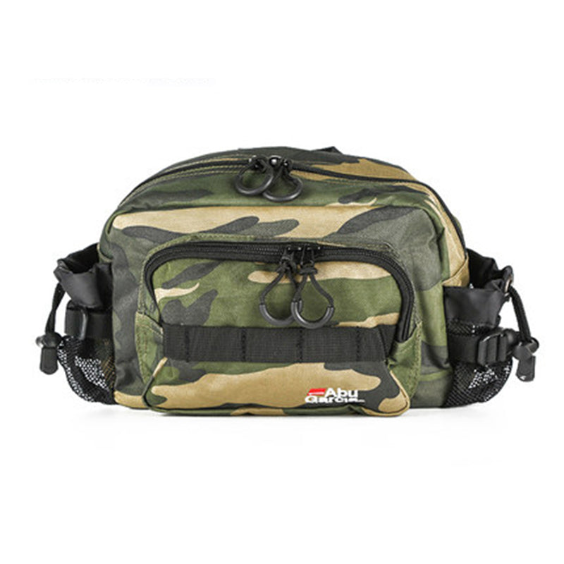 Abu Garcia 600D Polyester Waterproof Fishing Waist Bag Multifunctional Fishing Bag Tackle 2 Colors