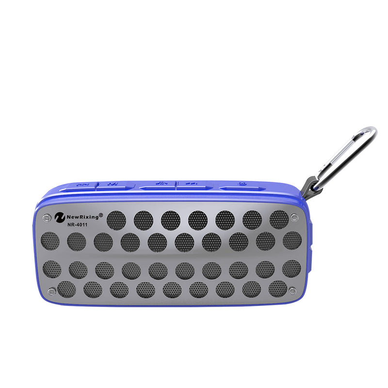 Portable Outdoor Wireless bluetooth Speaker IPX4 Waterproof FM Radio TF Card Speaker with Mic