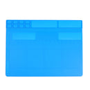 Heat-resistant Soldering Station Soldering Pad Silicone Insulation Pad Heat Gu n Welding Platform Table Mat Repair Pad Maintenance Tool
