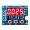 ZB2L3 18650 Battery Capacity Tester External Load Discharge Type 1.2-12V Tester with Two 7.5 Resistors