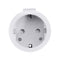 Smart WiFi Socket Voice Remote Control Electricity Statistics Timing Electric Plug Socket European Socket Compatible with Amazon Alexa IFTT Google Home Assistance
