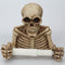Honana BX Toilet Paper Shelf Holder Creative Skull Tissue Box Holder Wall Mount Sanitary Roll