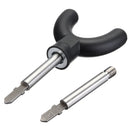 6Pcs Percussion Massage Tip & 2Pcs 75mm Extended Rod For Jigsaw Massager Adapter Attachment Worx