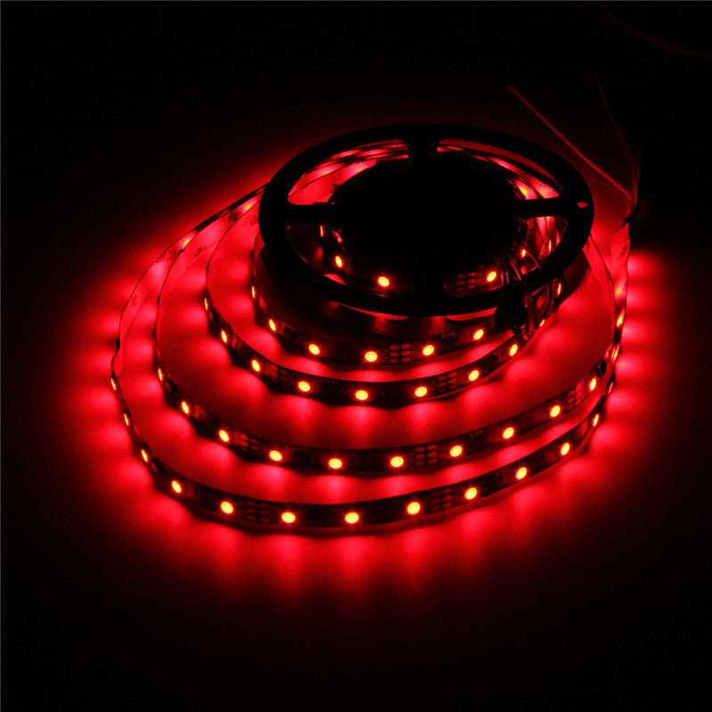 WS2811 5M 240 SMD 5050 LED Strip RGB Dream Color Light Non Waterproof DC 12V