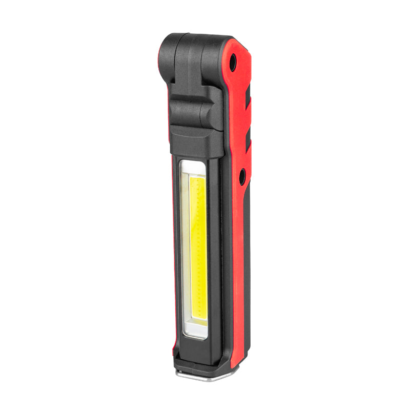 COB Front+Side LED 270 Rotation USB Charging Work Light Magnet Tail Folding Flashlight