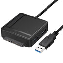 USB3.0 to SATA HUB Multifunction Converter Cable TF SD Card Reader HDD SSD Hard Drive Converter Cable Adapter
