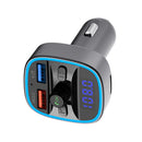 Bakeey 2.4A QC3.0 Dual USB Fast Charging USB Car Charger bluetooth 5.0 Receiver FM Transmitter U Disk TF Card Lossless Music Player For iPhone X XS Xiaomi Mi8 Mi9 S10 S10+
