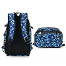 Backpack Student Bag Large Capacity Travel Leisure Hiking Camping Outdoor School Bag Foldable