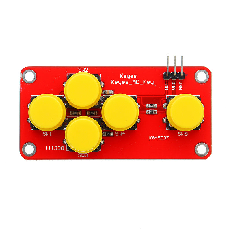 5pcs AD Analog Keyboard Module Electronic Building Blocks 5 Keys