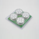 ZANLURE 4PSC Multi-color Remote Controlled Waterproof LED Work Light Ourdoor Multifunctional Time Rotating Diving Lights