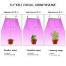 225 LED Plant Light Grow Hydroponic Full Spectrum Indoor Veg Flower Light Lamp