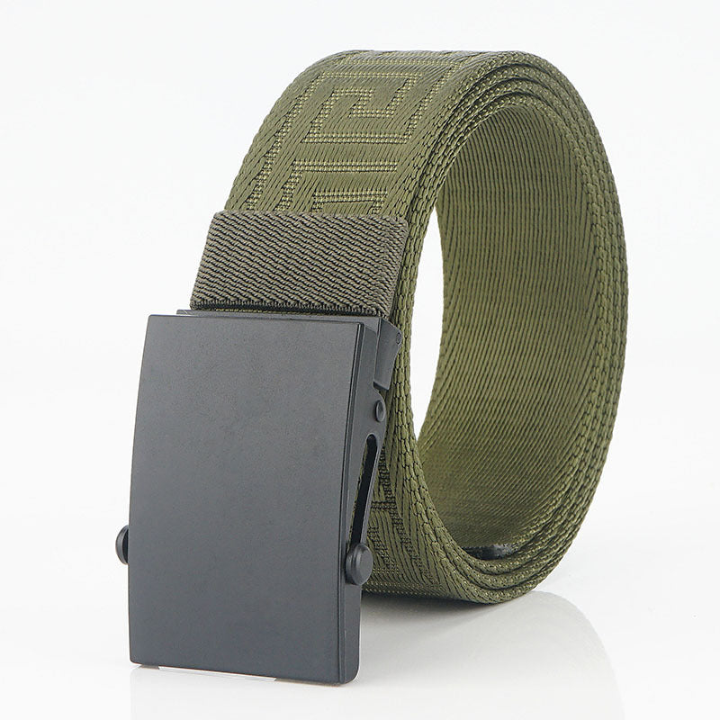 120cm AWMN SG5 Roller Buckle Nylon Tactical Belt Outdoor Leisure Belt for Man Women Waistband